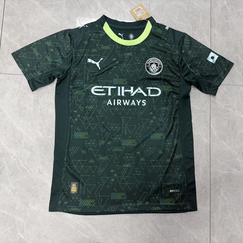 Manchester City 25/26 Dark Green 4th Jersey