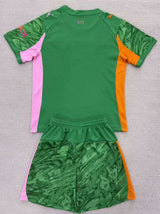 Manchester City 25/26 Green Goalkeeper Kids Kit - Concept Kits