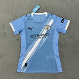 Manchester City 25/26 Home Women Short Sleeve Jersey - Concept Kits
