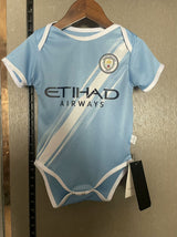 Manchester City 25/26 Light Blue Home Baby Bodysuit - Concept Kits