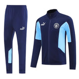 Manchester City 25/26 Royal Blue Full-Zip Adult Tracksuit Set - Concept Kits