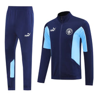 Manchester City 25/26 Royal Blue Full-Zip Adult Tracksuit Set - Concept Kits