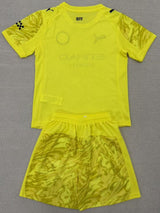 Manchester City 25/26 Yellow Goalkeeper Kids Kit - Concept Kits