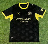 Manchester City 26/27 Black/Yellow Away Jersey