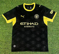 Manchester City 26/27 Black/Yellow Away Jersey