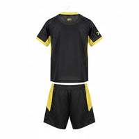 Manchester City 26/27 Black/Yellow Away Kids Jersey Set