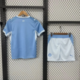 Manchester City 26/27 Sky Blue Gradient Home Kids Jersey Set