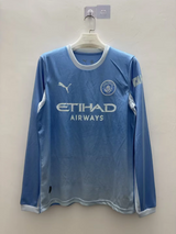 Manchester City 26/27 Sky Blue Home Long Sleeves Jersey