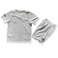 Manchester City 26/27 White/Blue 3rd Kids Jersey Set