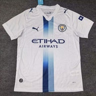 Manchester City 26/27 White/Blue Gradient Stripe 3rd Away Jersey