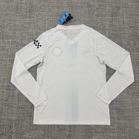 Manchester City 26/27 White/Blue Gradient Stripe 3rd Away Long Sleeve Jersey