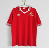 Manchester United 1977/78 Retro Red/White Home Jersey