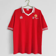 Manchester United 1977/78 Retro Red/White Home Jersey