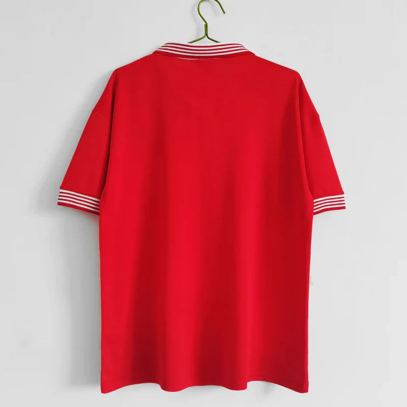 Manchester United 1977/78 Retro Red/White Home Jersey
