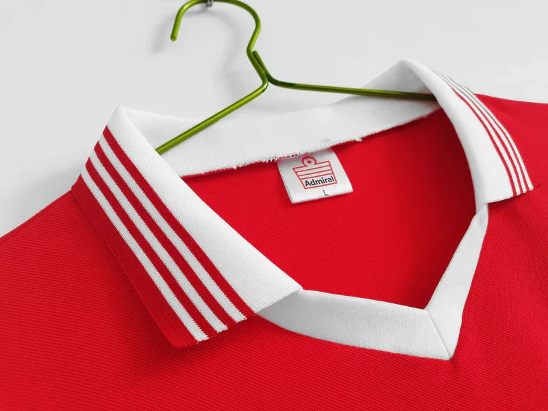 Manchester United 1977/78 Retro Red/White Home Jersey