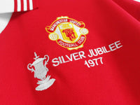 Manchester United 1977/78 Retro Red/White Home Jersey