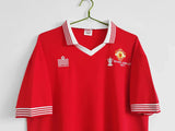 Manchester United 1977/78 Retro Red/White Home Jersey