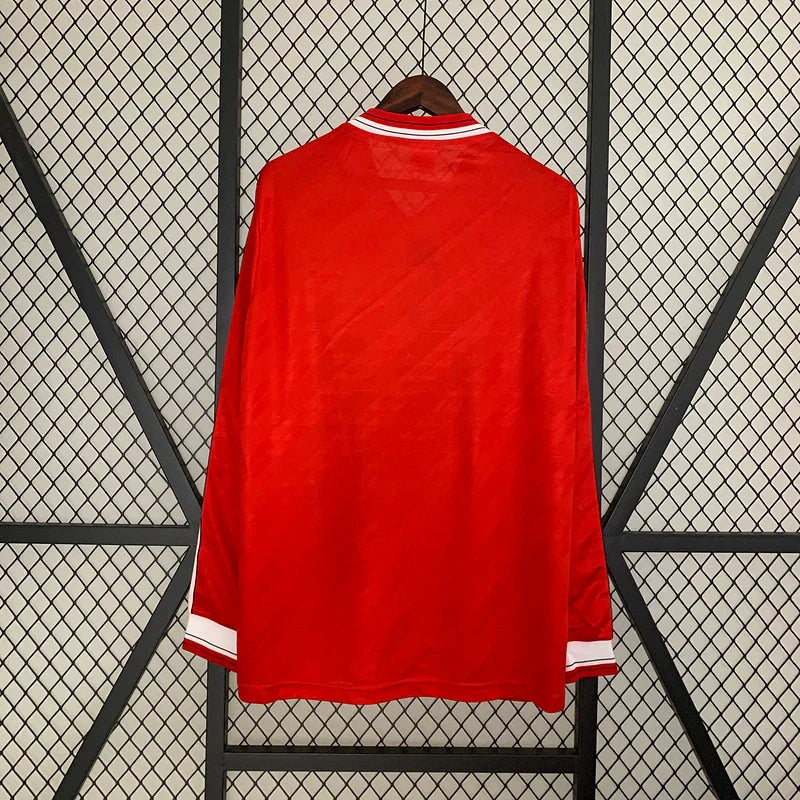 Manchester United 1986/88 Retro Home Long Sleeve Jersey