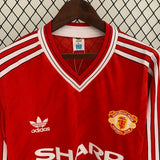 Manchester United 1986/88 Retro Home Long Sleeve Jersey