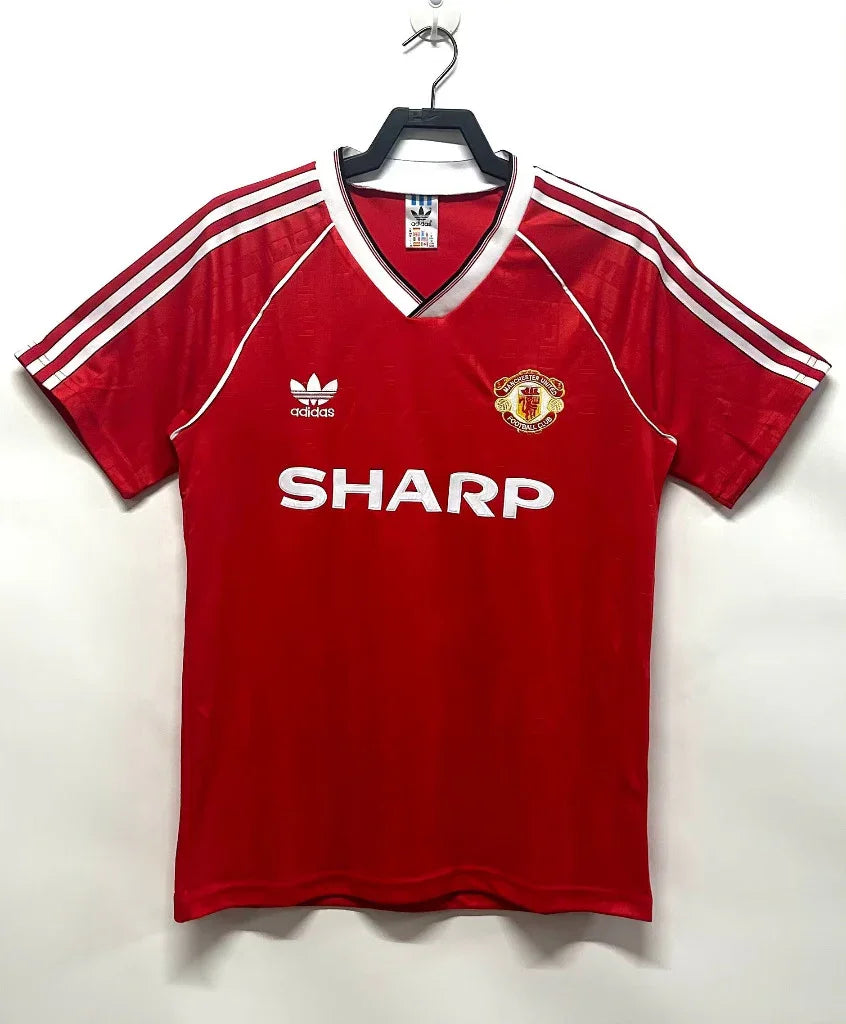 Manchester United 1988/90 Vintage Retro Home Jersey - Concept Kits