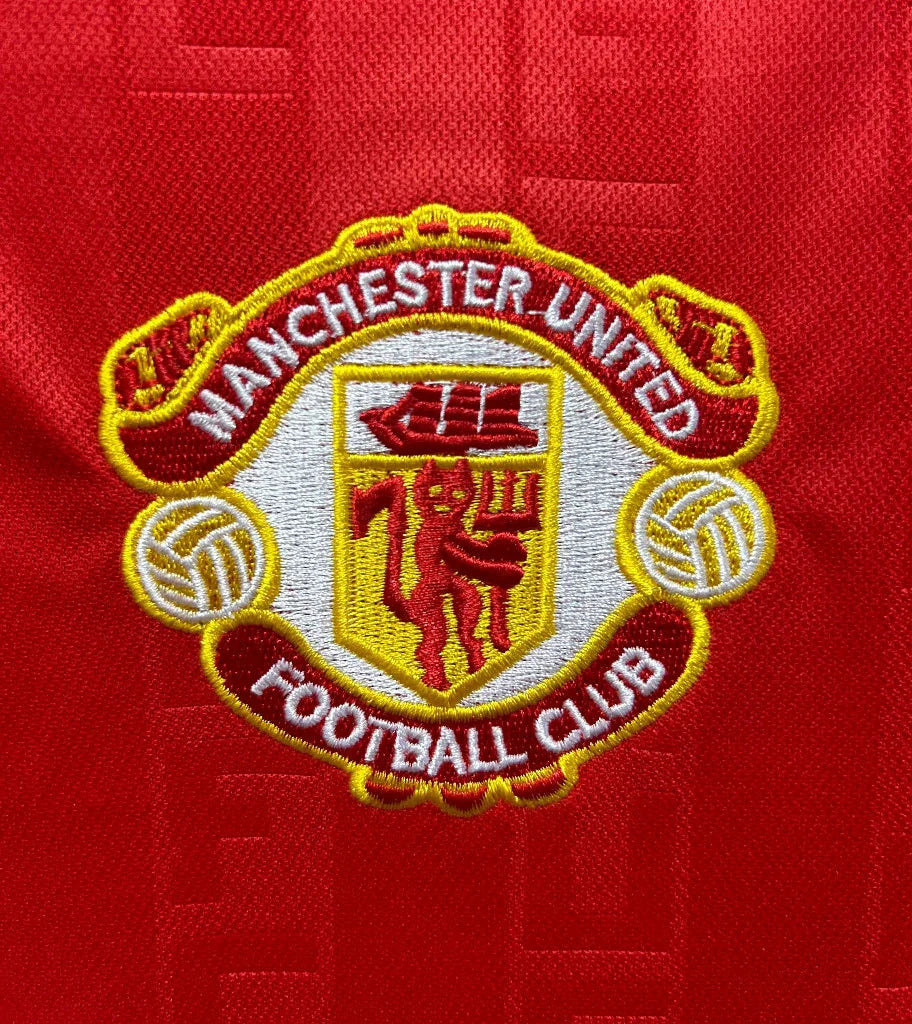 Manchester United 1988/90 Vintage Retro Home Jersey - Concept Kits