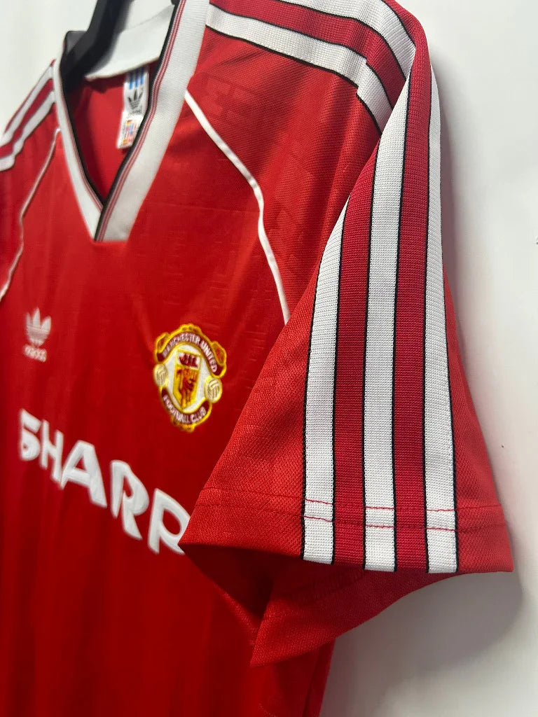 Manchester United 1988/90 Vintage Retro Home Jersey - Concept Kits