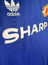 Manchester United 1988/90 Vintage Retro Second Away Long Sleeve Jersey - Concept Kits