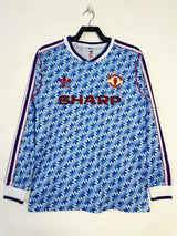 Manchester United 1990/92 Vintage Retro Away Long Sleeves Jersey - Concept Kits