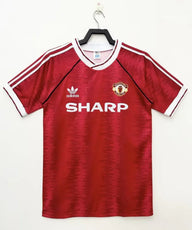 Manchester United 1990/92 Vintage Retro Home Jersey - Concept Kits