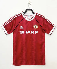 Manchester United 1990/92 Vintage Retro Home Jersey - Concept Kits