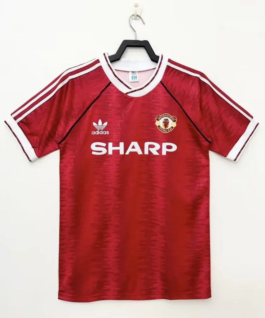 Manchester United 1990/92 Vintage Retro Home Jersey - Concept Kits