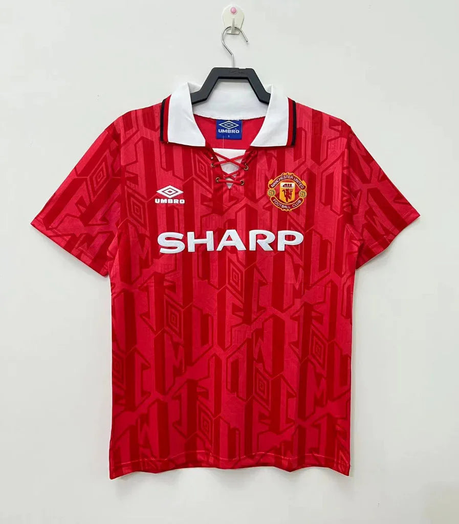 Manchester United 1992/94 Vintage Retro Home Jersey - Concept Kits