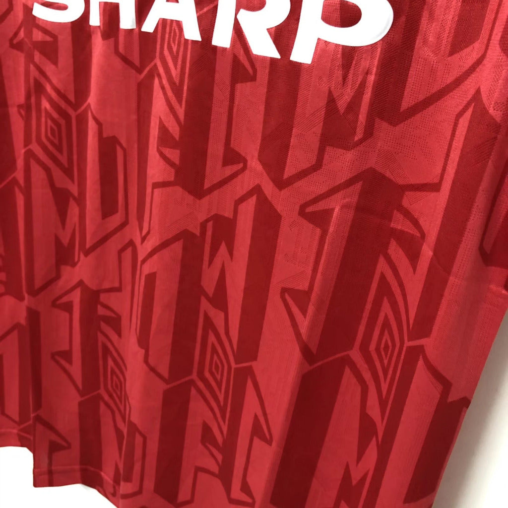 Manchester United 1992/94 Vintage Retro Home Jersey - Concept Kits