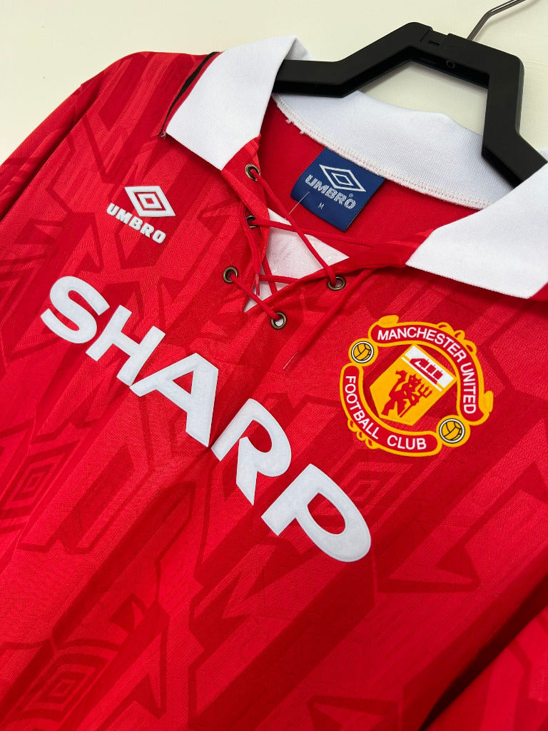 Manchester United 1992/94 Vintage Retro Home Jersey - Concept Kits
