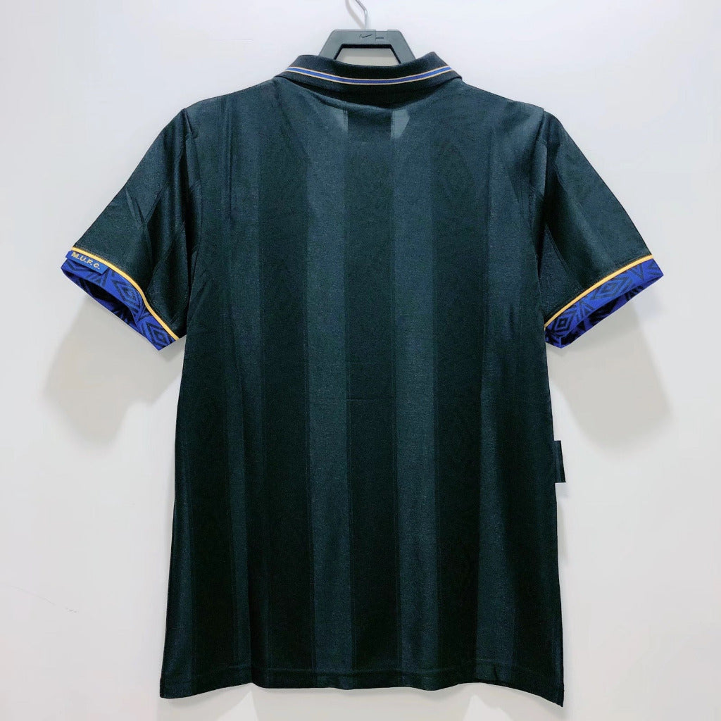 Manchester United 1993/94 Vintage Retro Black Away Jersey - Concept Kits