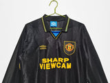 Manchester United 1993/94 Vintage Retro Black Away Jersey - Concept Kits
