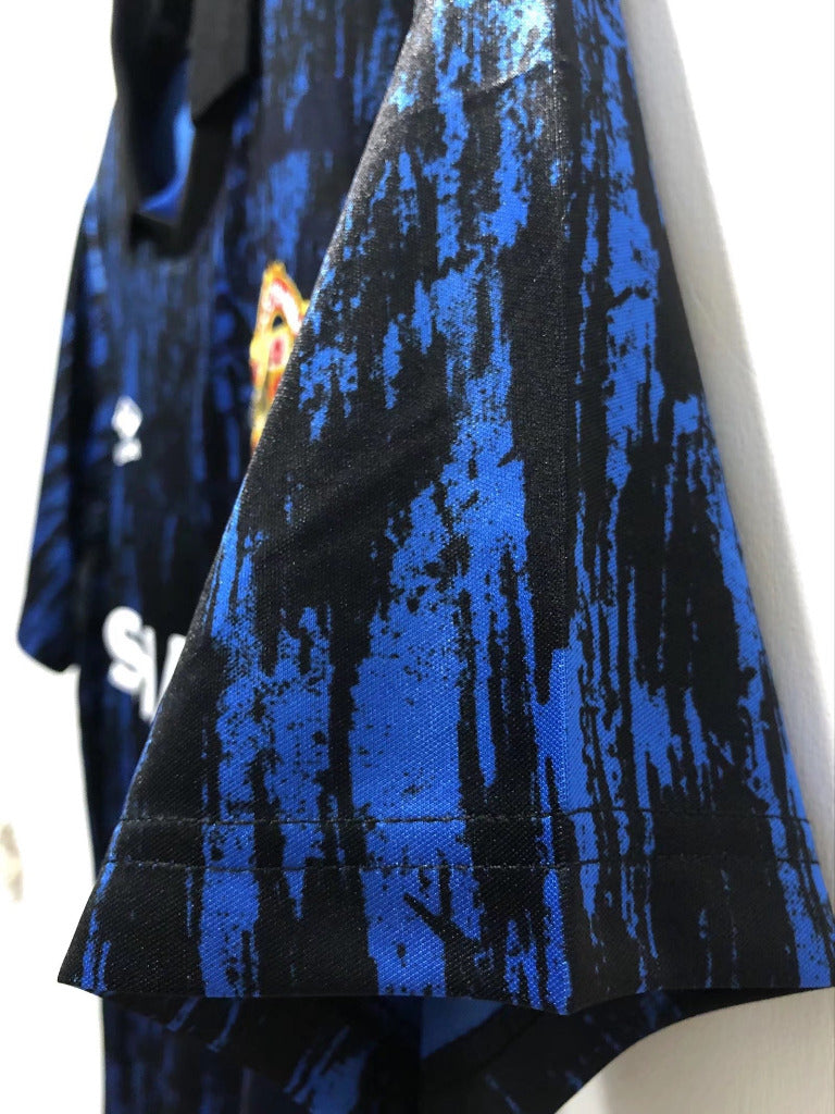 Manchester United 1993/94 Vintage Retro Black Jersey - Concept Kits