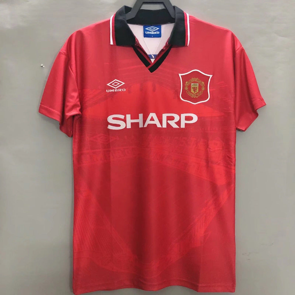Manchester United 1994/96 Vintage Retro Home Jersey - Concept Kits