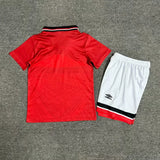 Manchester United 1994/96 Vintage Retro Kids Jersey Set