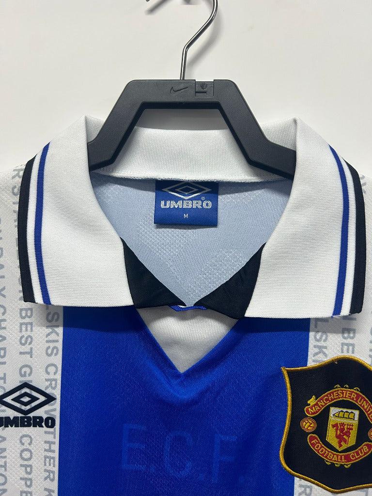 Manchester United 1994/96 Vintage Retro Second Away Game Jersey - Concept Kits