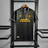 Manchester United 1994 Retro Black Away Jersey