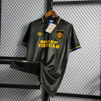 Manchester United 1994 Retro Black Away Jersey