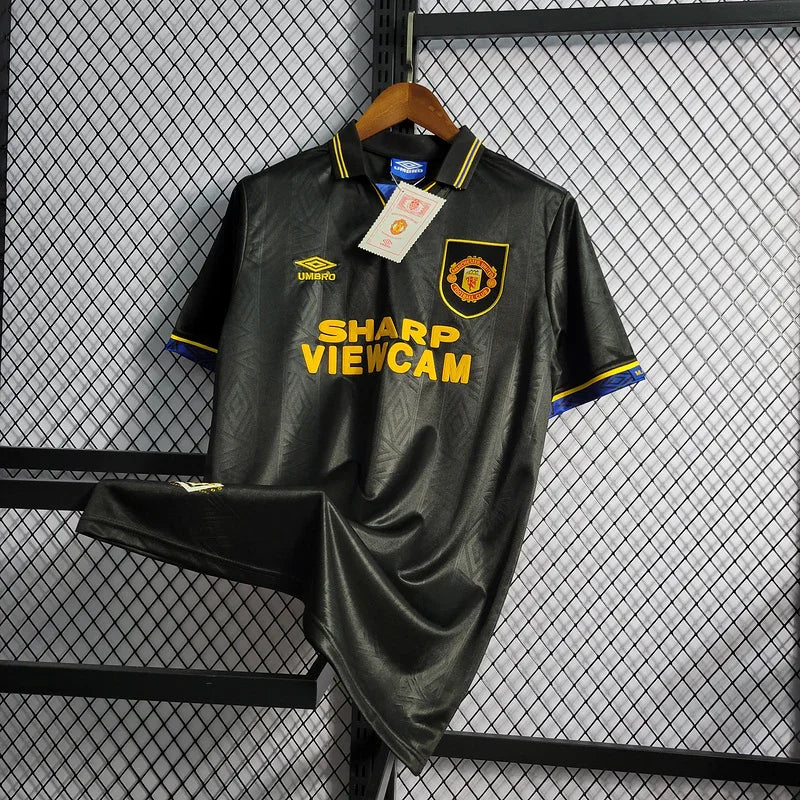 Manchester United 1994 Retro Black Away Jersey