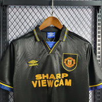 Manchester United 1994 Retro Black Away Jersey