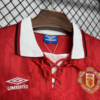 Manchester United 1994 Retro Red Home Jersey
