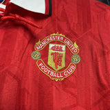 Manchester United 1994 Retro Red Home Jersey