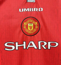 Manchester United 1996/97 Vintage Retro Home Jersey - Concept Kits