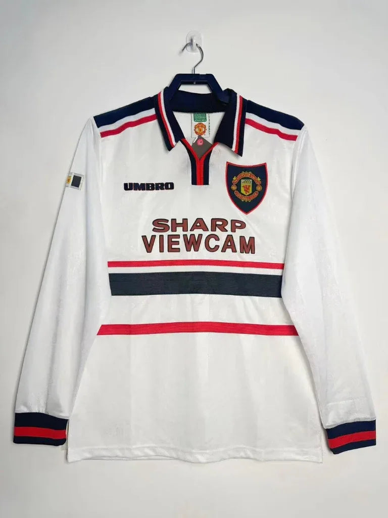 Manchester United 1998/99 Vintage Retro Away Long Sleeves Jersey - Concept Kits