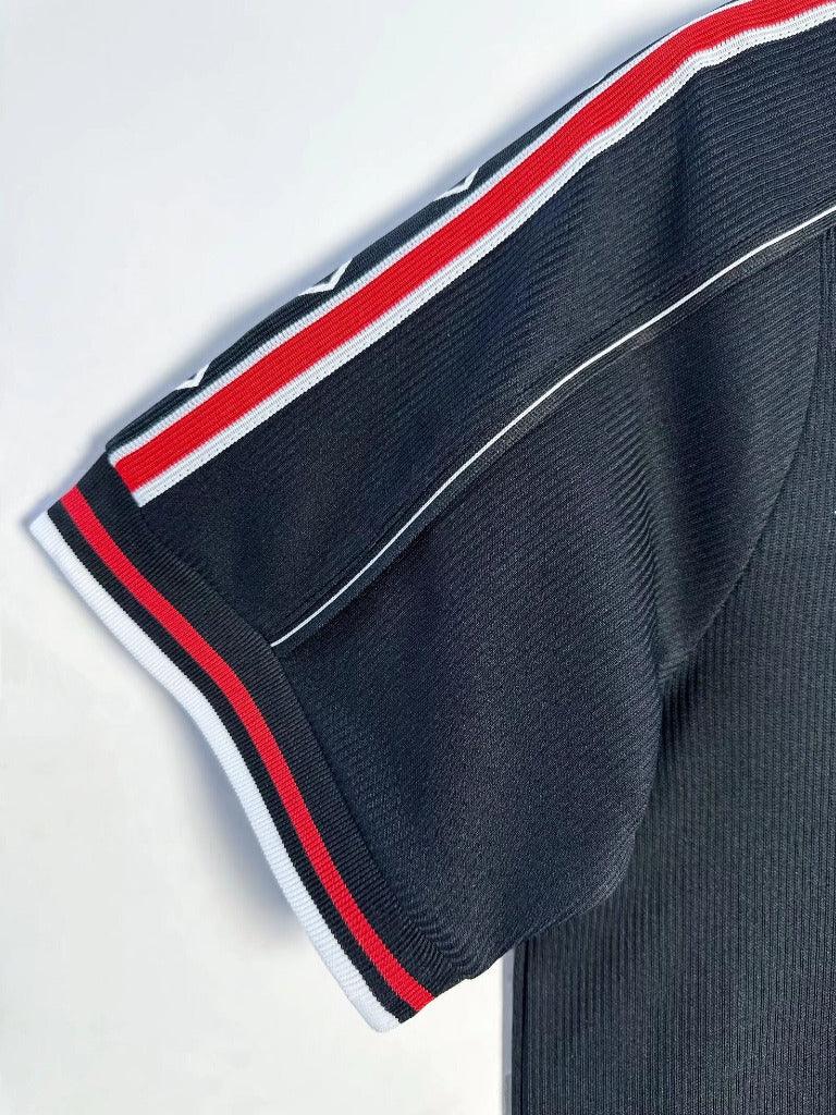 Manchester United 1998/99 Vintage Retro Black Jersey - Concept Kits