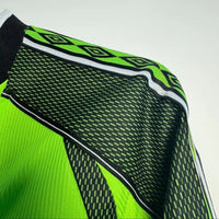 Manchester United 1998/99 Vintage Retro Green Goalkeeper Long Sleeves Jersey - Concept Kits
